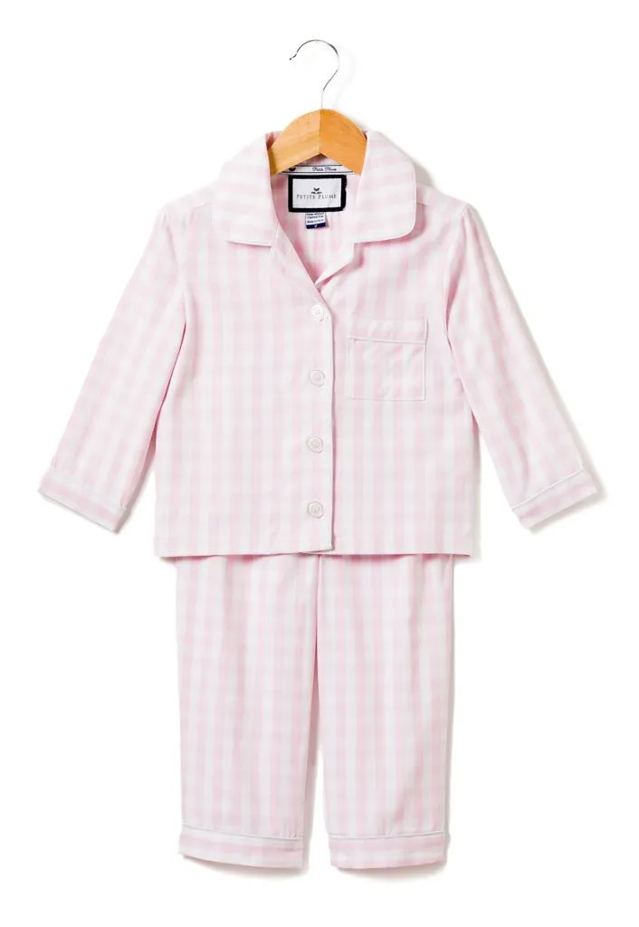 Gingham Pajama Set
