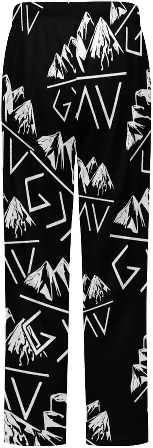 God Is Greater Women's Flannel Pajama Pants Fleece Lounge Sleep Bottoms PJ