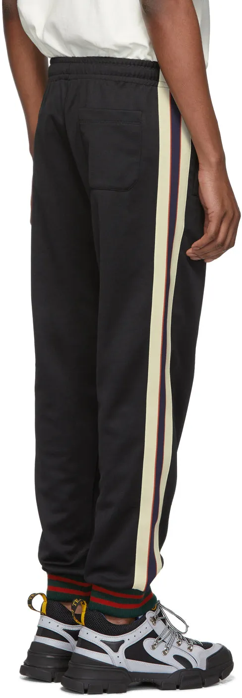 Gucci Black Jersey Lounge Pants