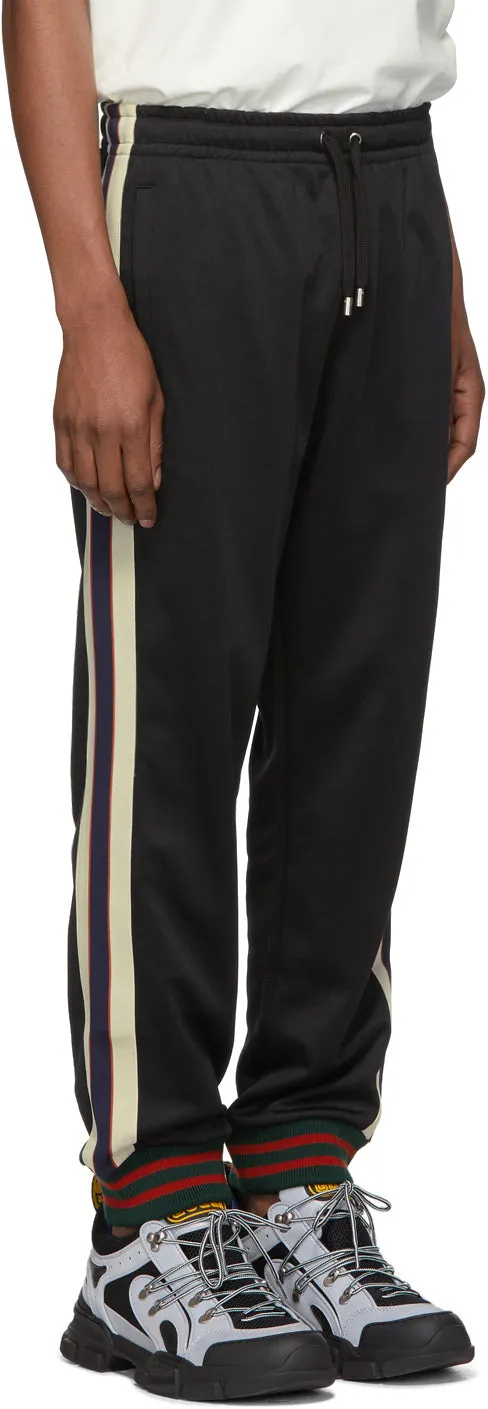 Gucci Black Jersey Lounge Pants