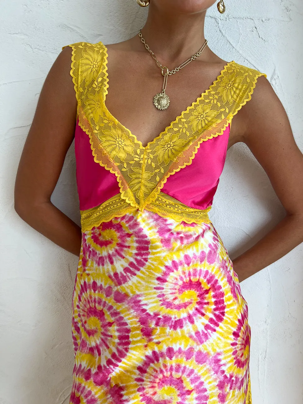 Hansen and Gretel Maybelle Dress in Tie Dye