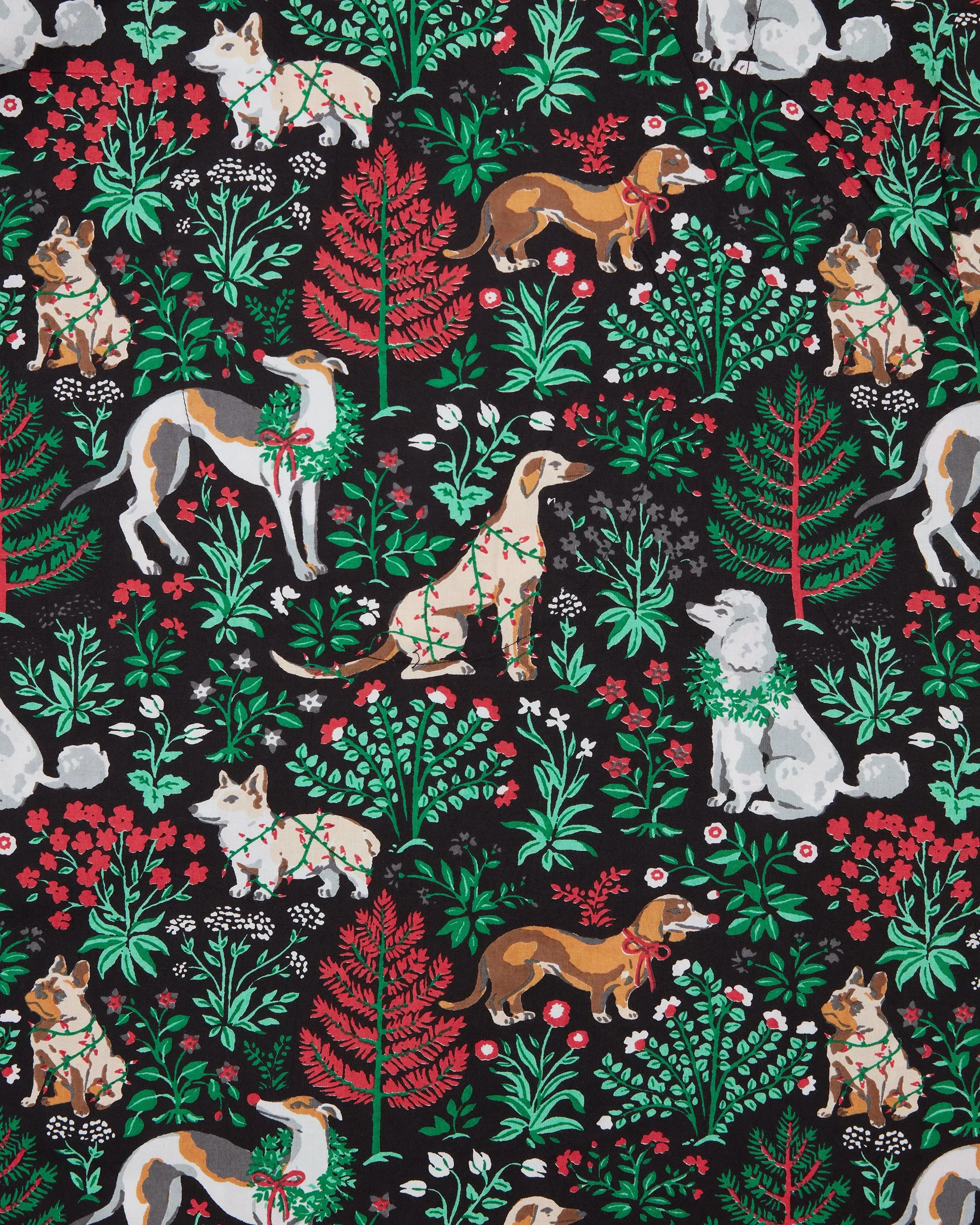 Happy Howlidays - Pintuck Nightgown - Ink