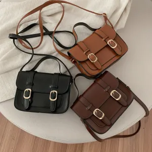 Harajuku Kawaii Fashion Faux Leather Mini School Satchel