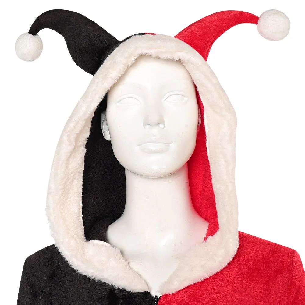 Harley Quinn Christmas Original Design Pajamas Dress Up Cosplay Costume Outfits Halloween Carnival Suit