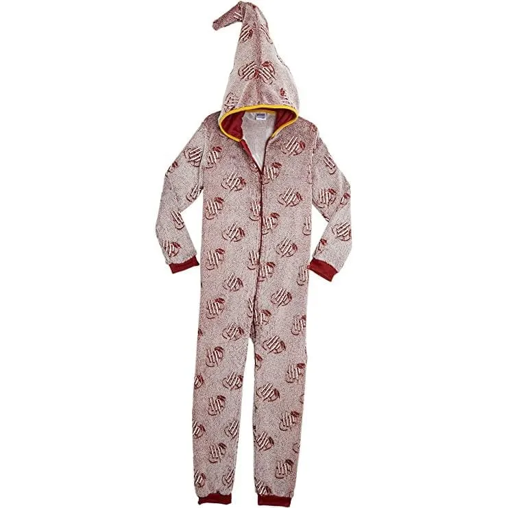 Harry Potter Glow in The Dark Super Soft Warm Fleece Onesie for Girls Boys