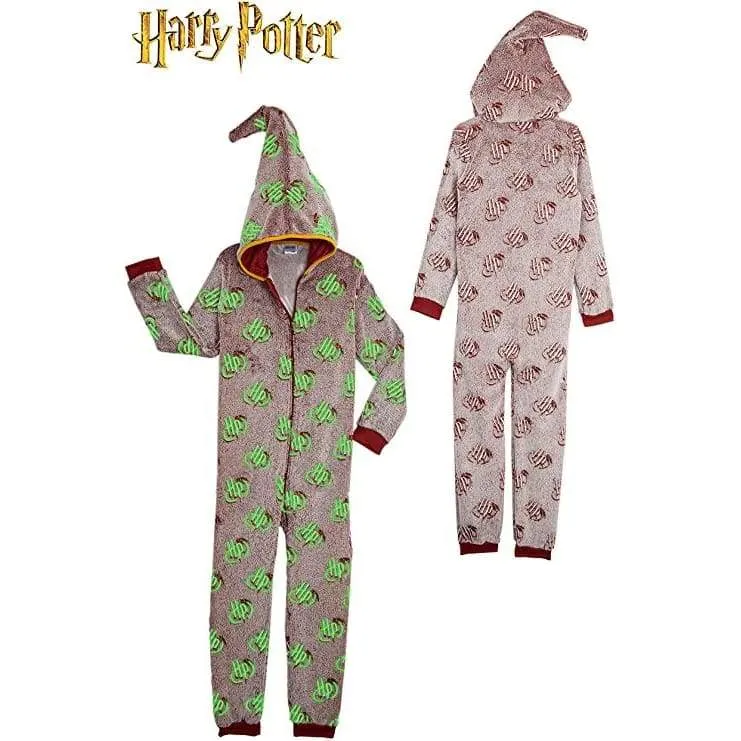Harry Potter Glow in The Dark Super Soft Warm Fleece Onesie for Girls Boys