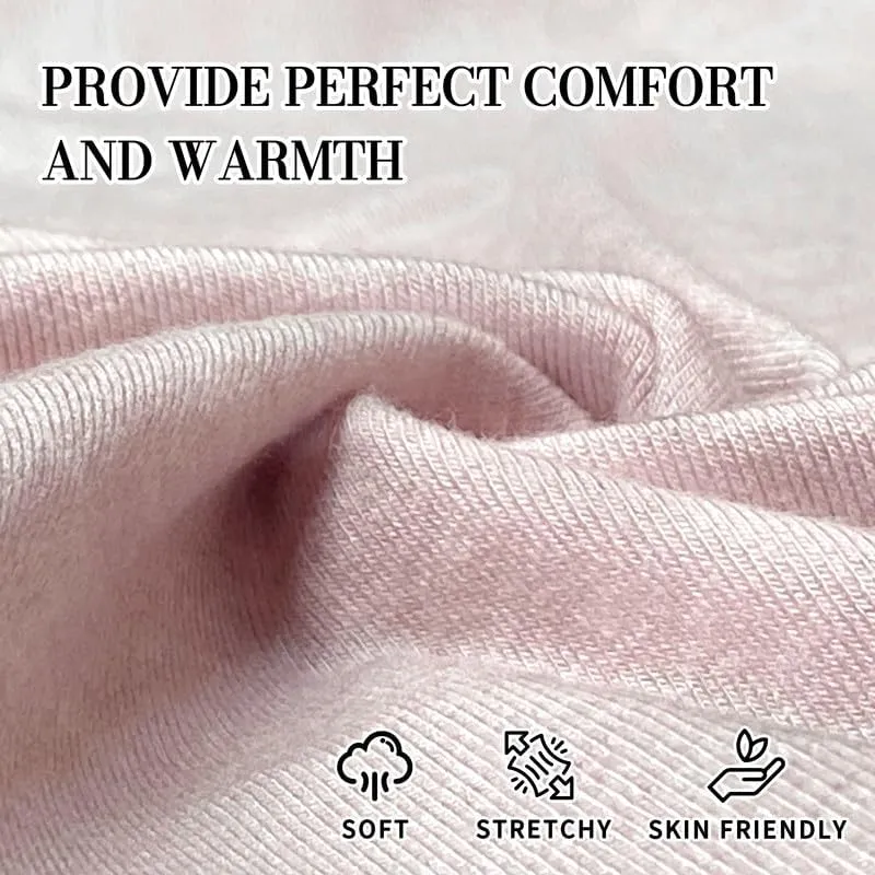 HEARTNICE Women's 3 Piece Knit Long Sleeve Loungewear Sets Cardigan Sleeveless Top Wide Leg Pants Pajamas Set