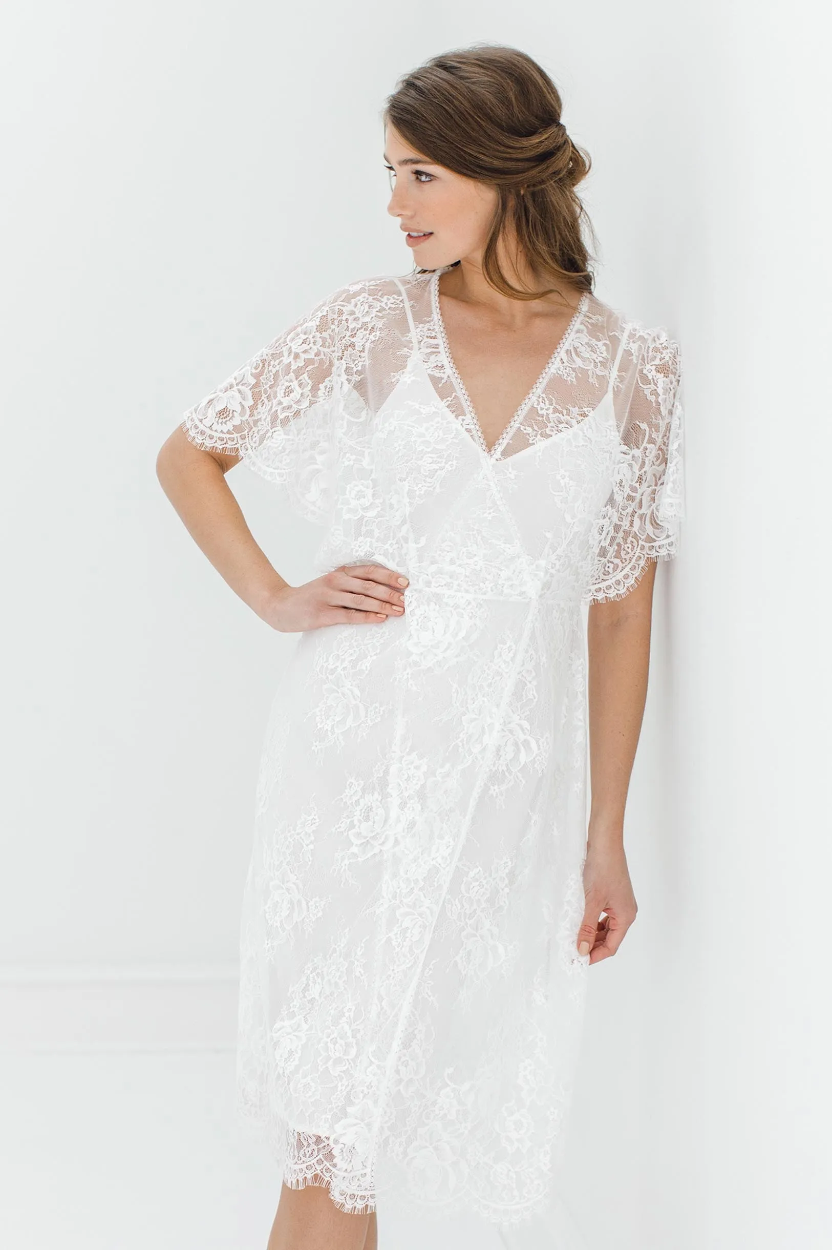 Heavenly Bias cut Midi Silk Slip in Ivory, Blush pink, Gold or Black