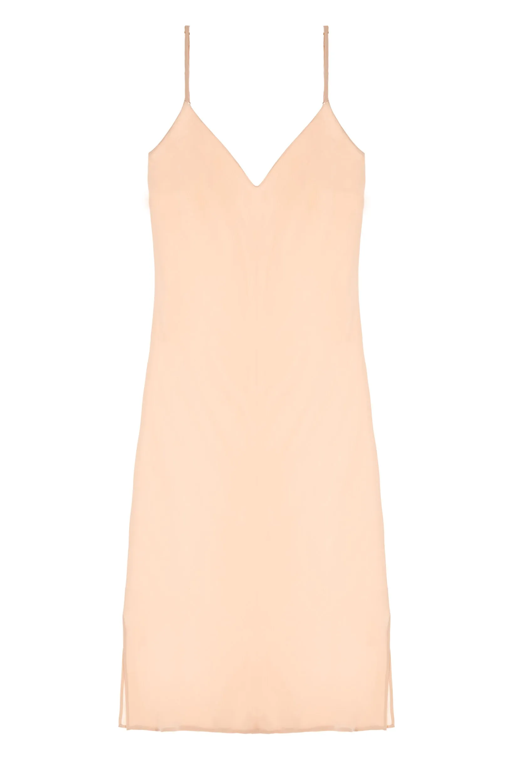 Heavenly Bias cut Midi Silk Slip in Ivory, Blush pink, Gold or Black