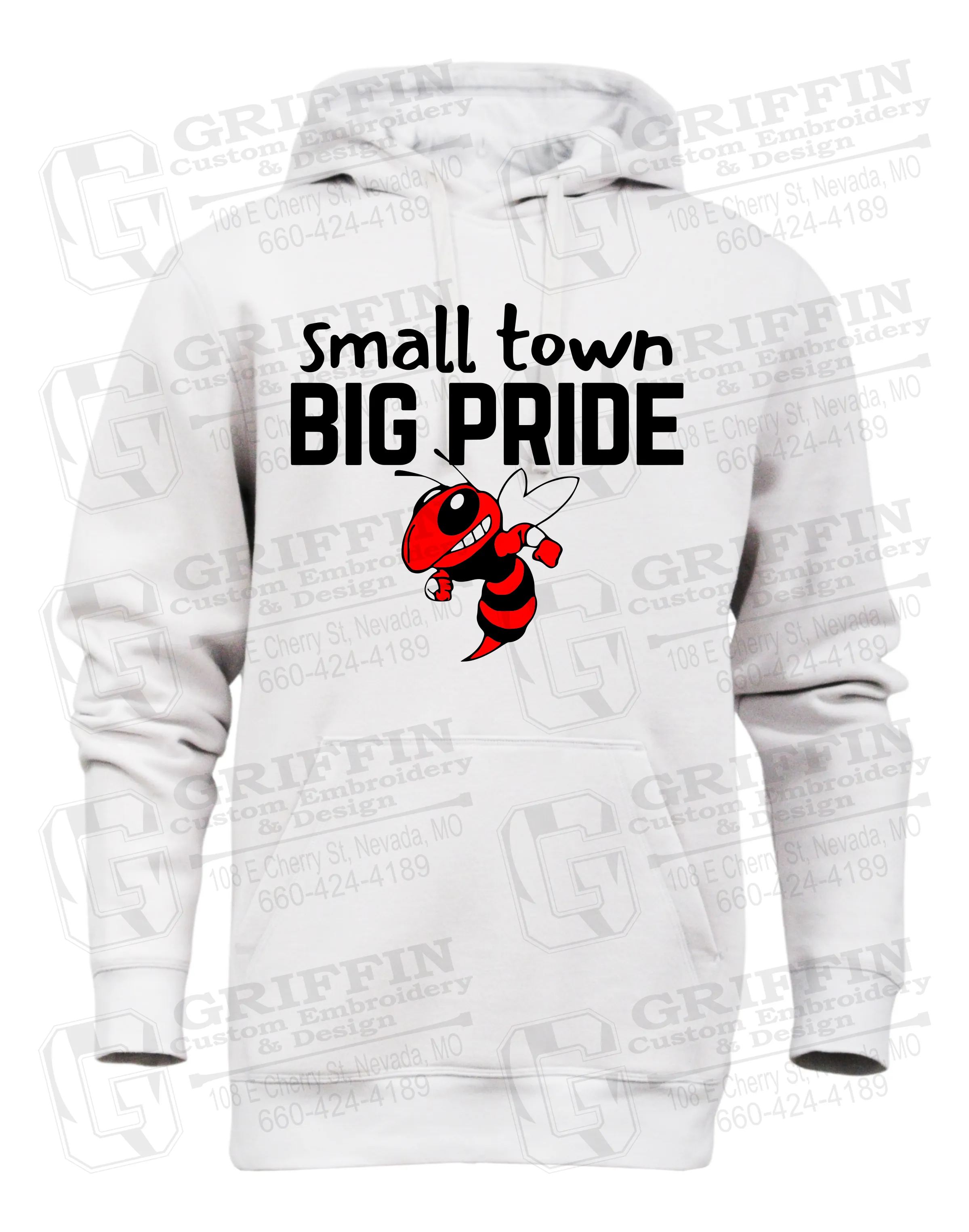 Heavyweight Fleece Hoodie - Hume Hornets 24-D