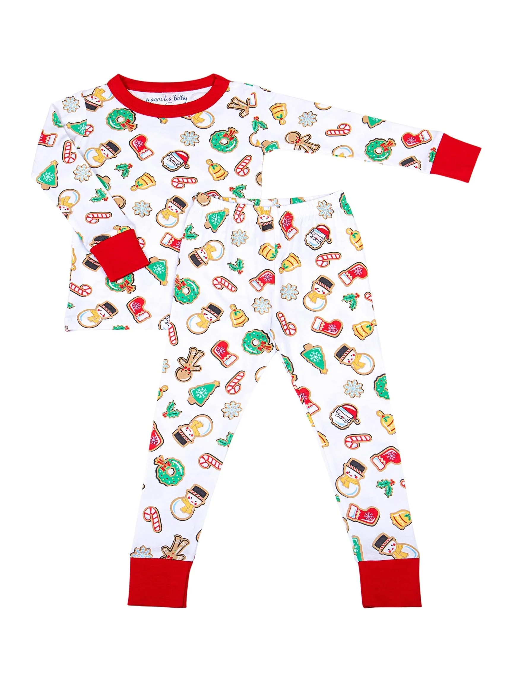 Holly Jolly Cookies Long Pajamas