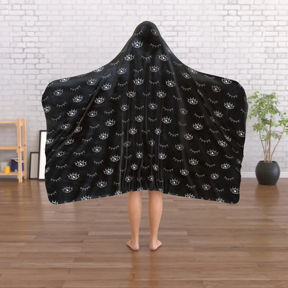 Hooded Blanket - Eyes