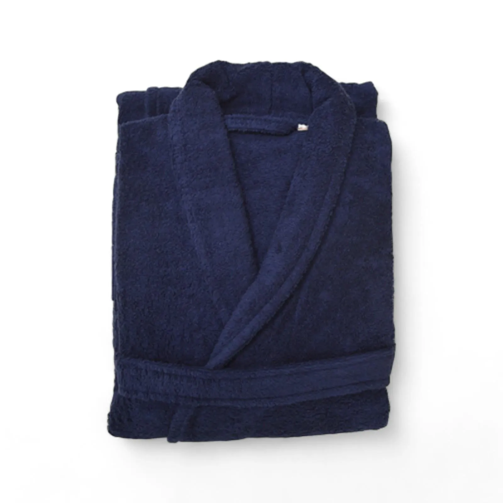 Hotel Luxury Towelling Bathrobe Navy