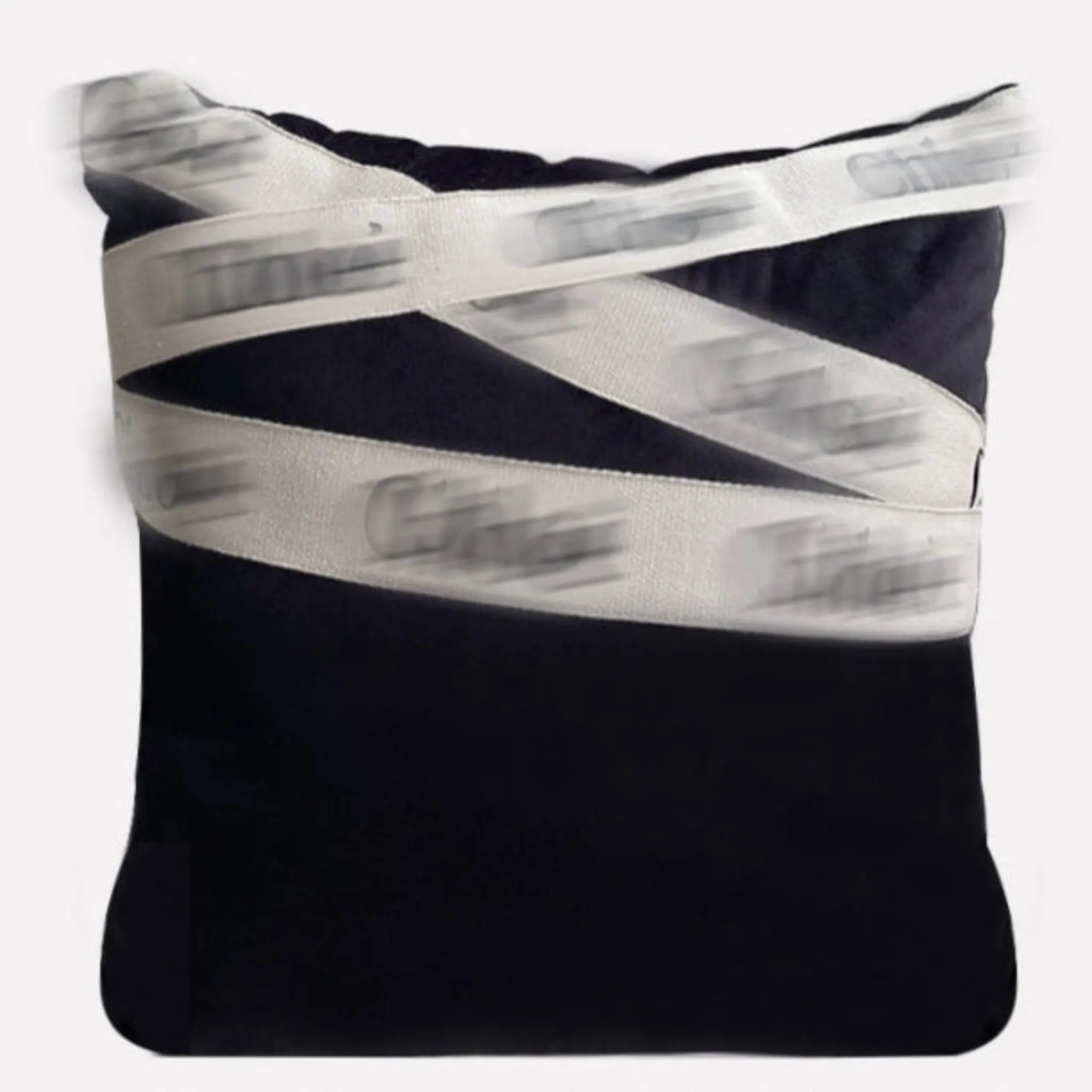 Houndstooth Hand-Woven Cotton & Linen Throw Pillow Cover