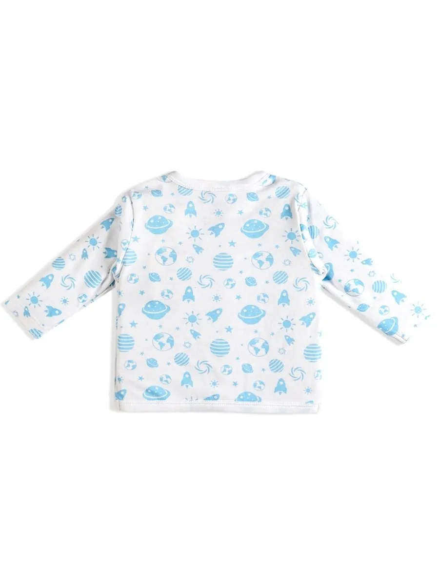 Infant Pajama Set Combo Of 3: Happy Cloud-Out Of World-Magic Bow