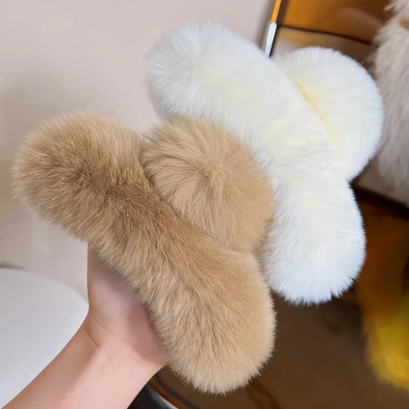 Jenna Furry Hair Clip