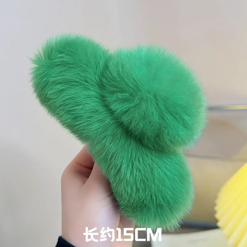 Jenna Furry Hair Clip