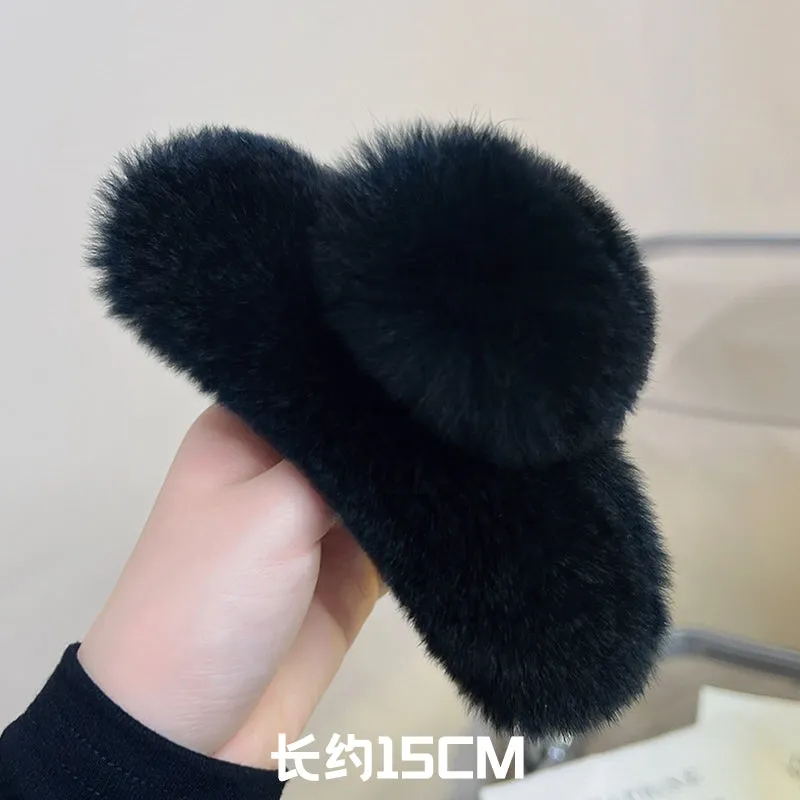 Jenna Furry Hair Clip