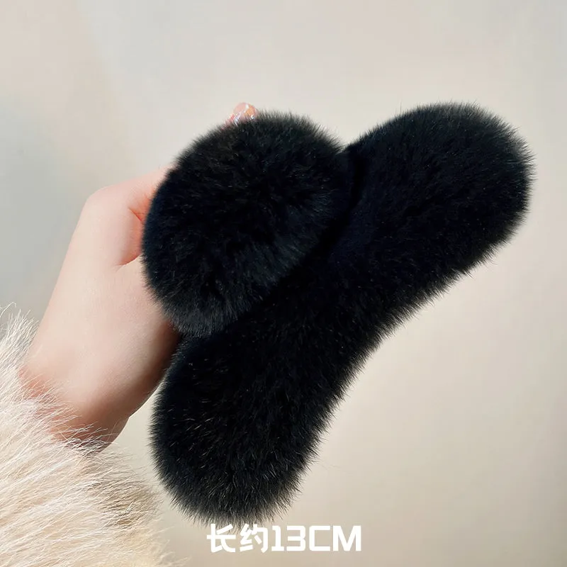 Jenna Furry Hair Clip