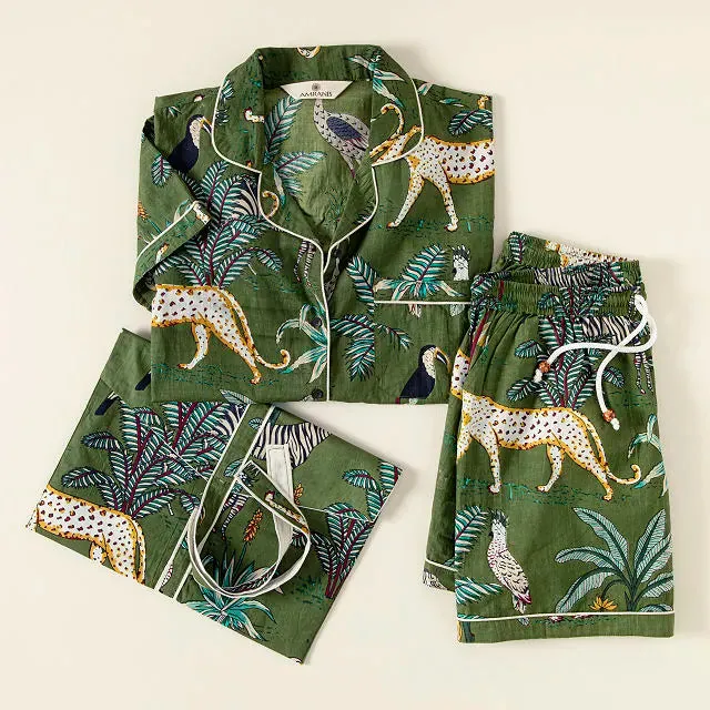 Jungle-jamas! - Green Lush Jungle Pajama