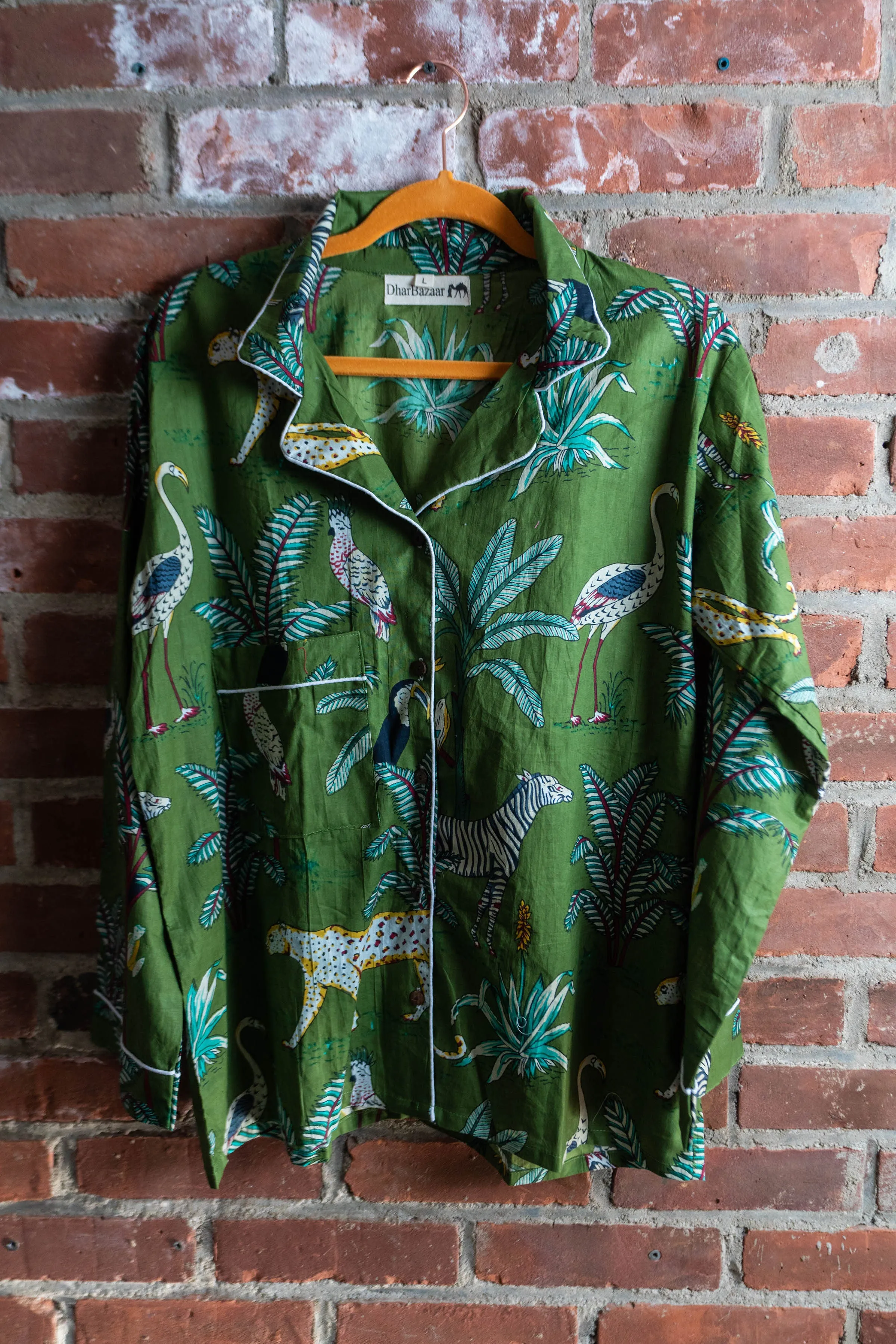 Jungle-jamas! - Green Lush Jungle Pajama