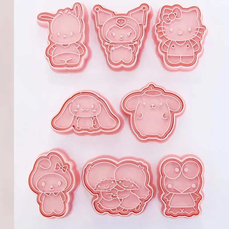 Kawaii Kitty Mini Cartoon Cookie Mold KI019