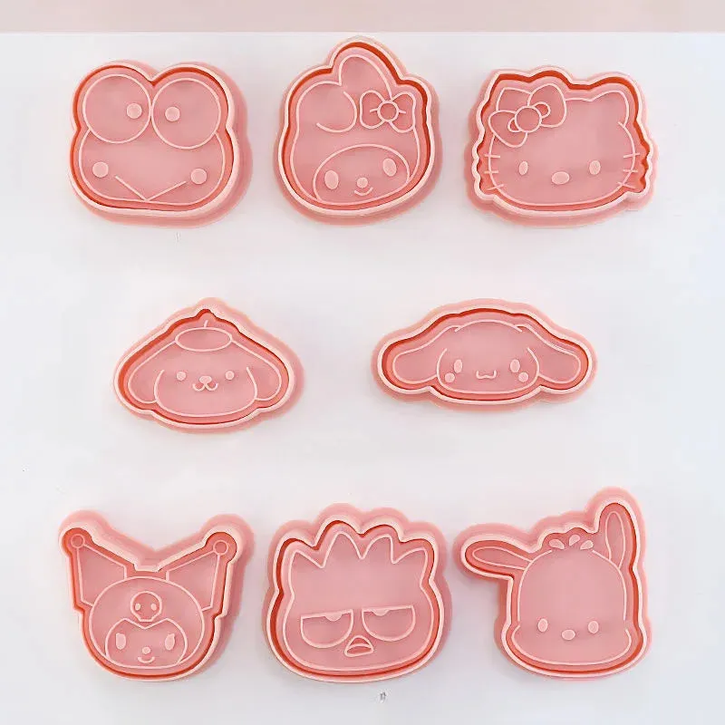 Kawaii Kitty Mini Cartoon Cookie Mold KI019