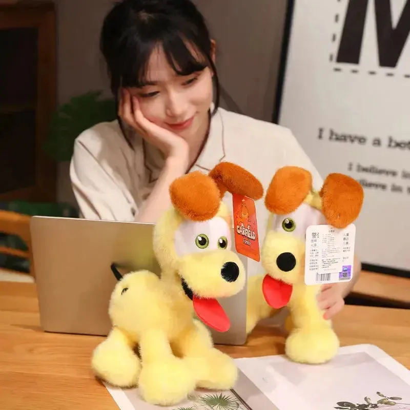 Kawaii Oudi Dog Plushie - Cute Ugly Cat Stuffed Toy for Room Decor, Perfect Xmas Gift for Kids and Anime Lovers