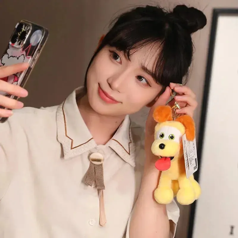 Kawaii Oudi Dog Plushie - Cute Ugly Cat Stuffed Toy for Room Decor, Perfect Xmas Gift for Kids and Anime Lovers