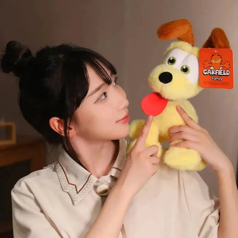Kawaii Oudi Dog Plushie - Cute Ugly Cat Stuffed Toy for Room Decor, Perfect Xmas Gift for Kids and Anime Lovers