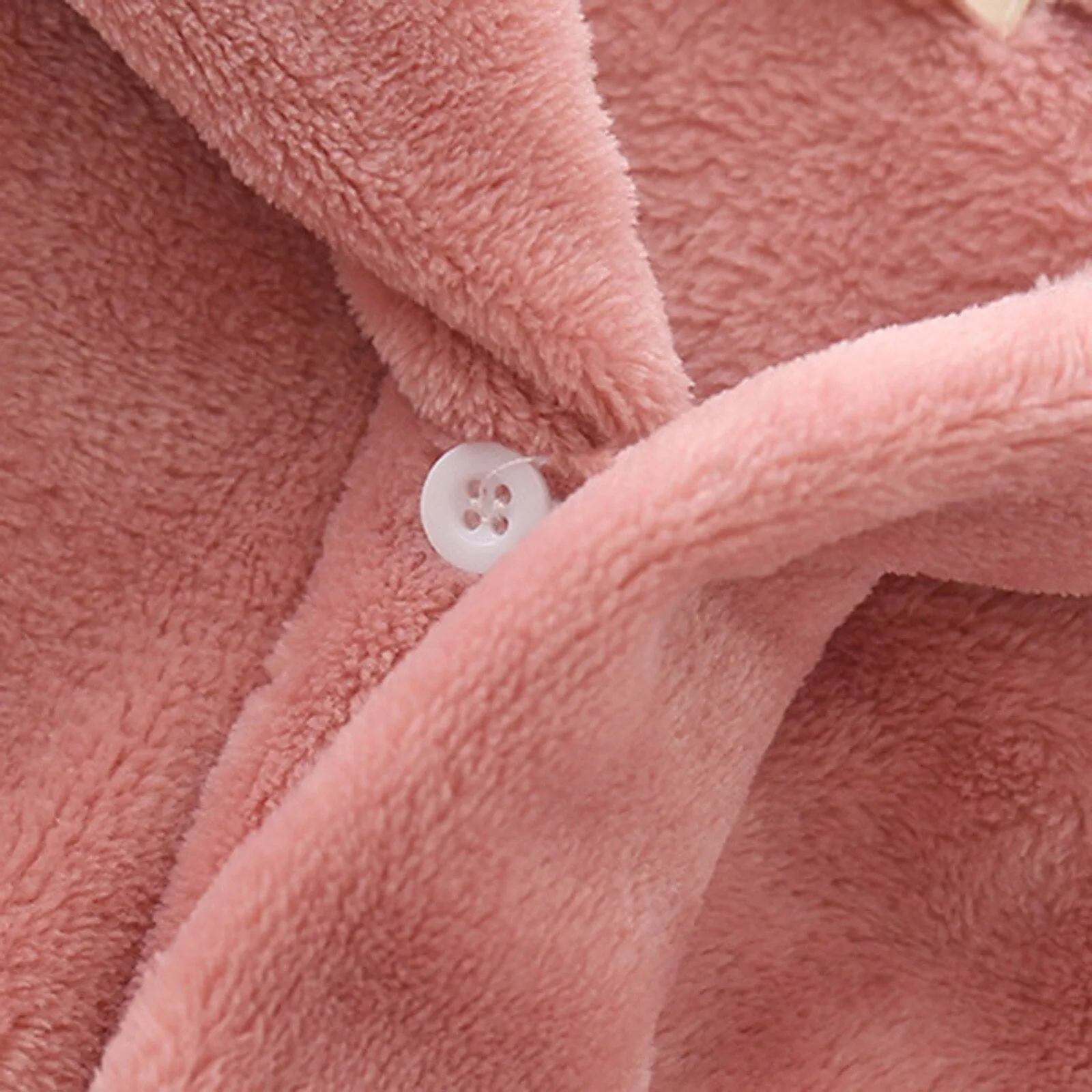 Kids Cute Cartoon Pattern Hooded Robes/Flannel Night-Robe