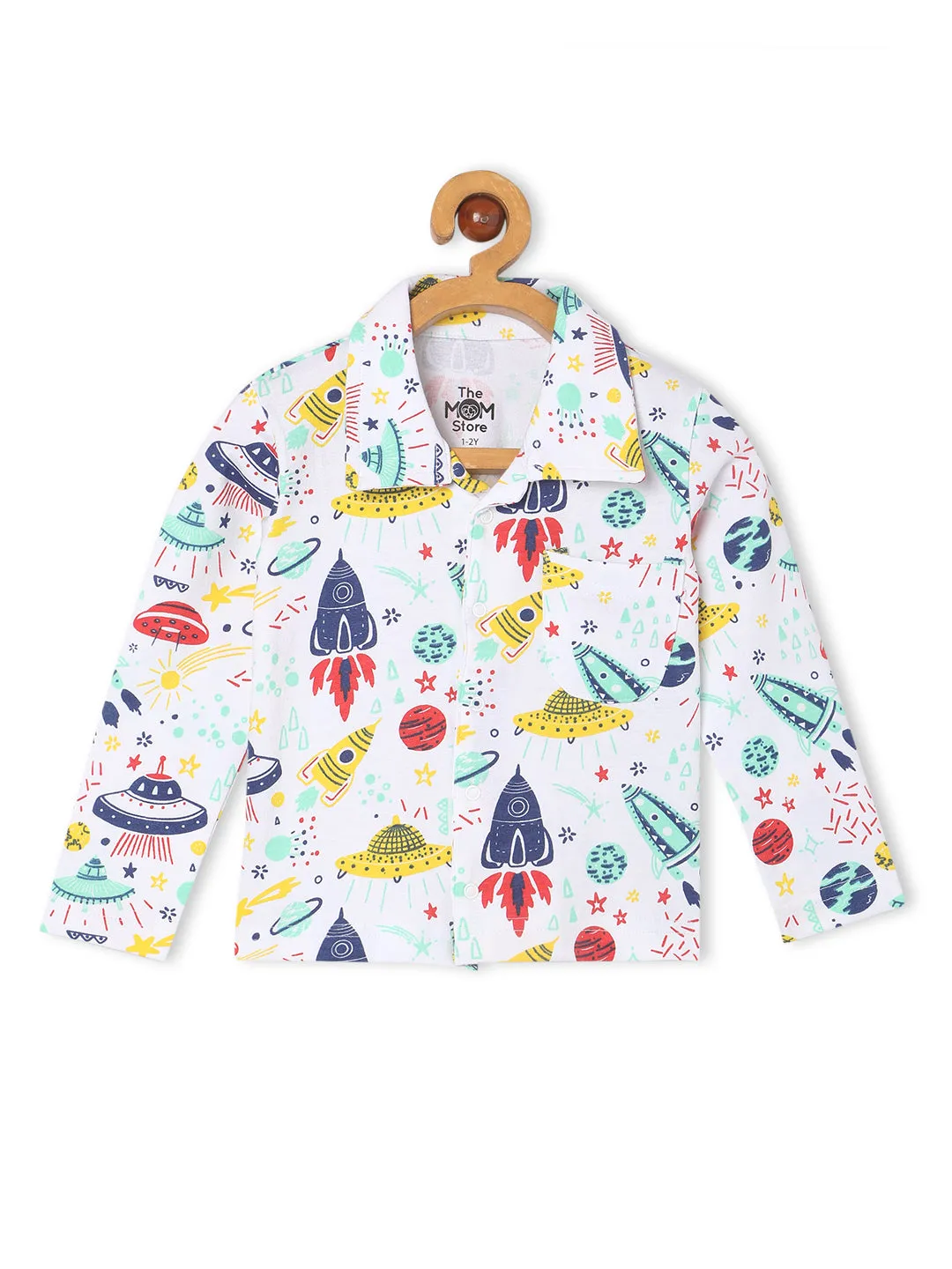 Kids Pajama Set Combo of 2- City Drive & Tour to the Space