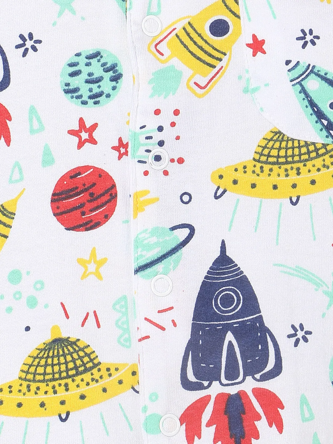 Kids Pajama Set Combo of 2- City Drive & Tour to the Space