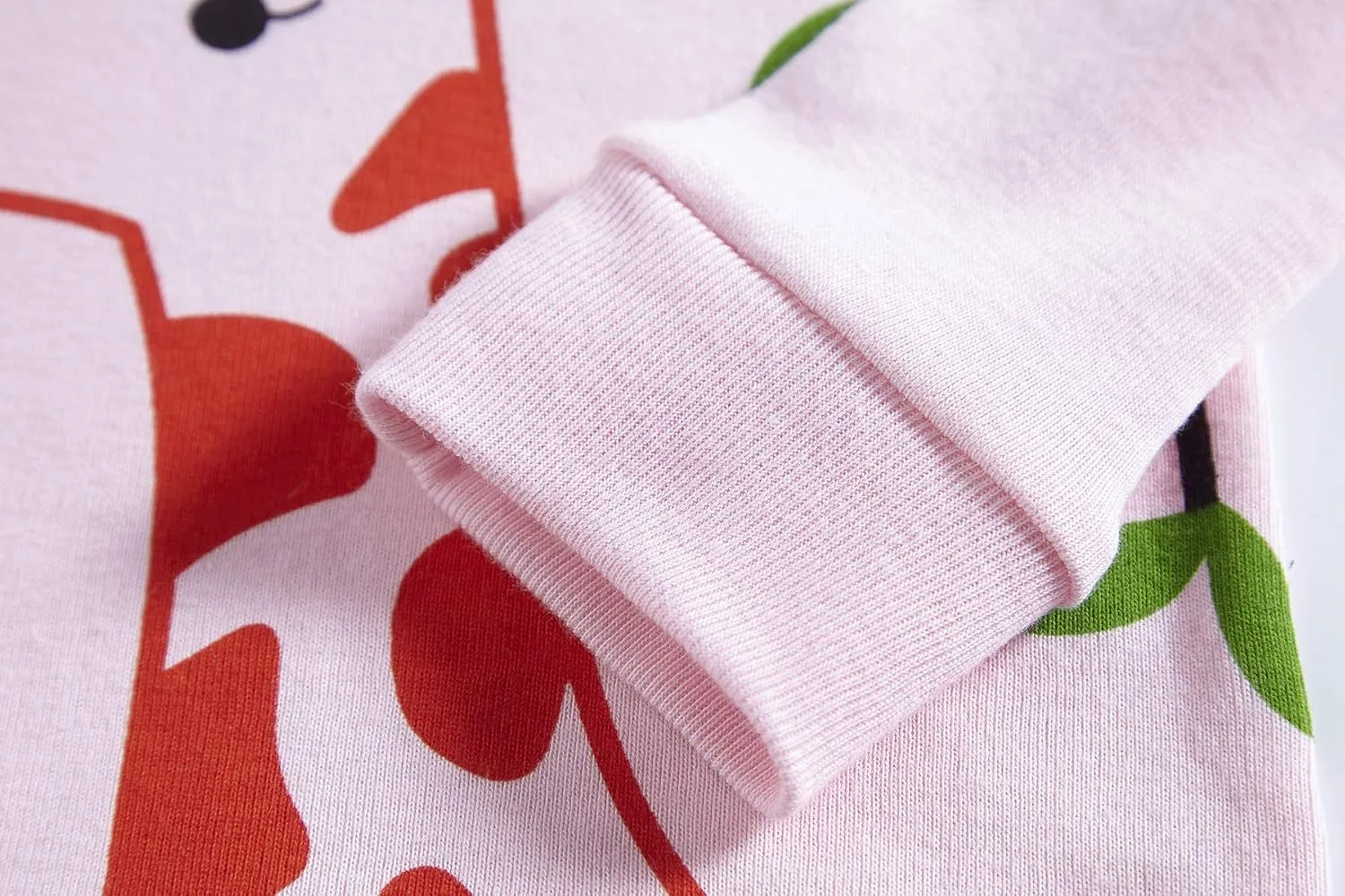 KikizYe Girls Pajamas Set Kids Long Sleeve PJs Cotton Jammies