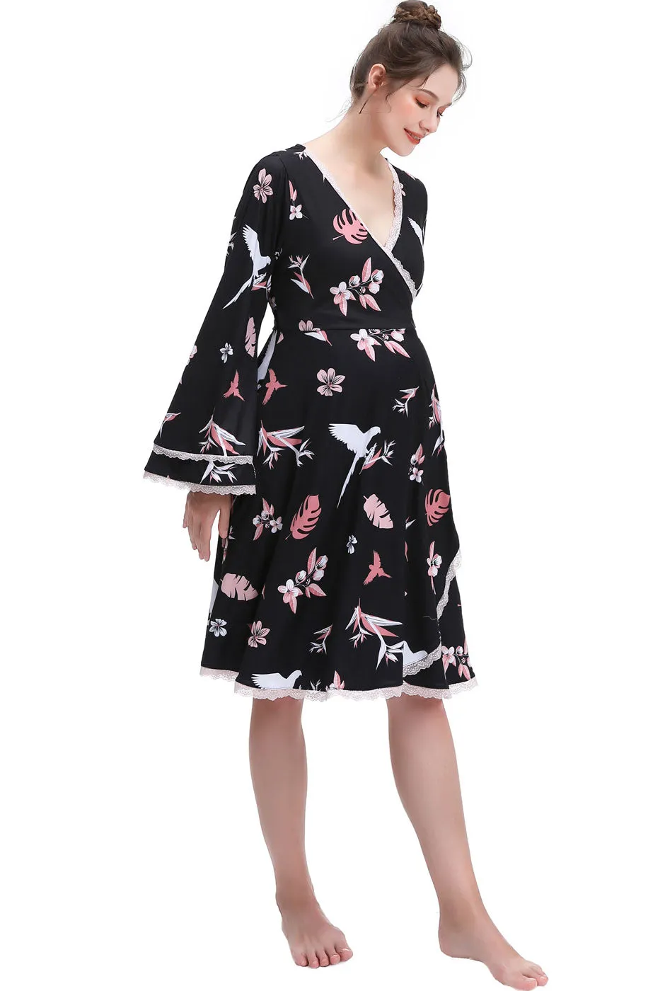 Kimi   Kai Maternity "Angela" Lounge Robe