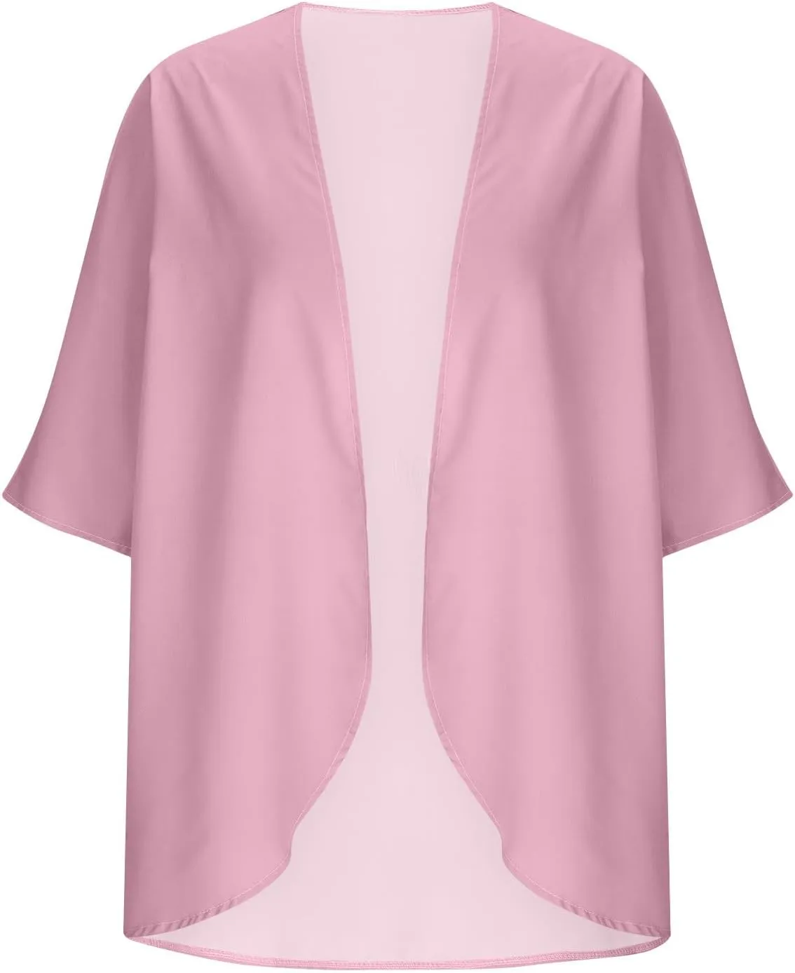 Kimono Cardigan for Women Ladies Summer Lightweight Puff Sleeve Cover Up Casual Tops Beach Clothes
