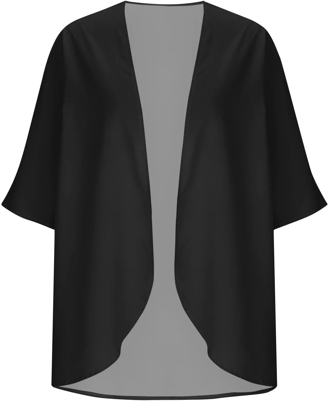 Kimono Cardigan for Women Ladies Summer Lightweight Puff Sleeve Cover Up Casual Tops Beach Clothes