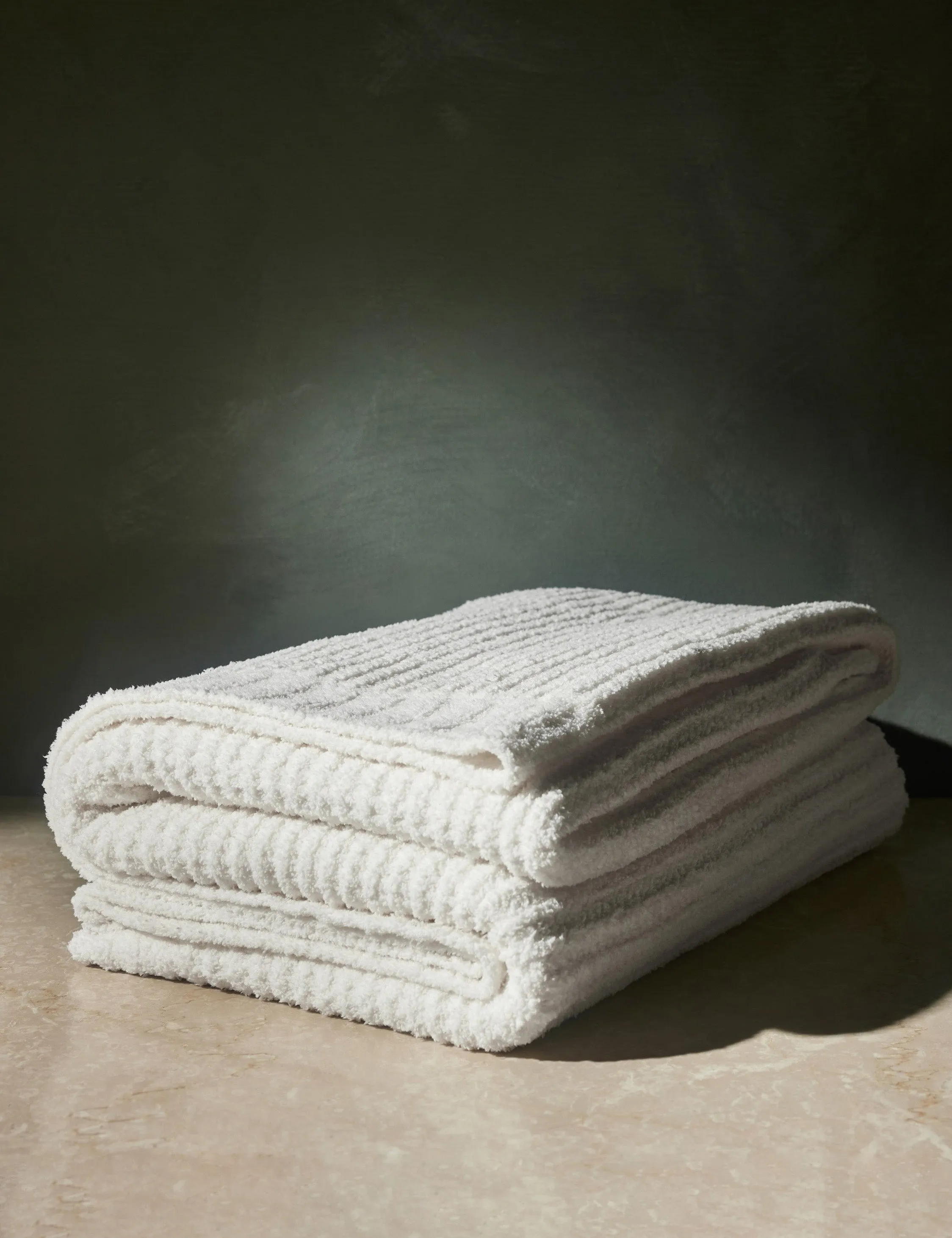 Knit Waffle Weave Throw by Kashwere