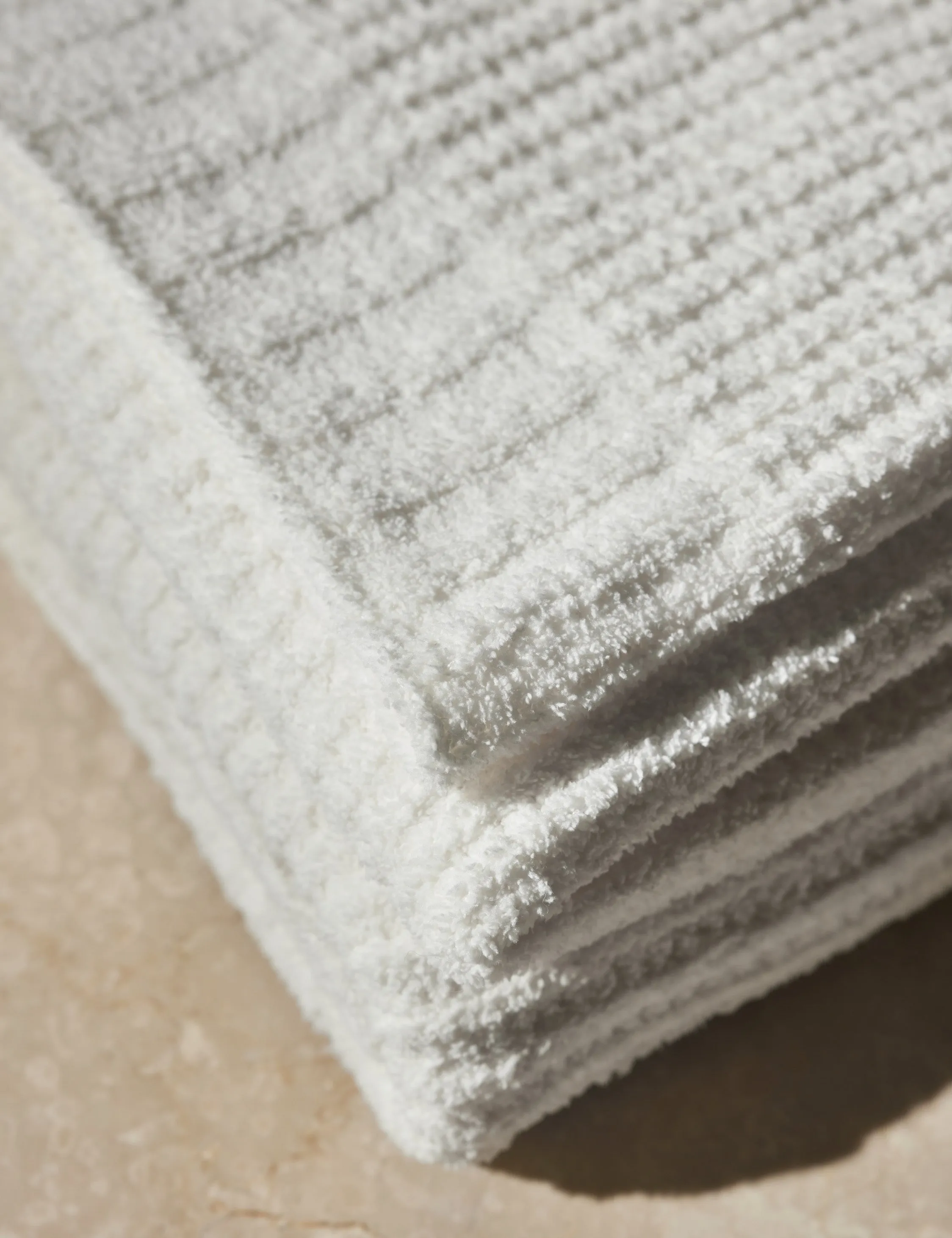 Knit Waffle Weave Throw by Kashwere