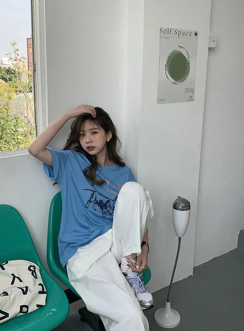 [Korean Style] 2 Color Cinched Waist Pleated Trousers