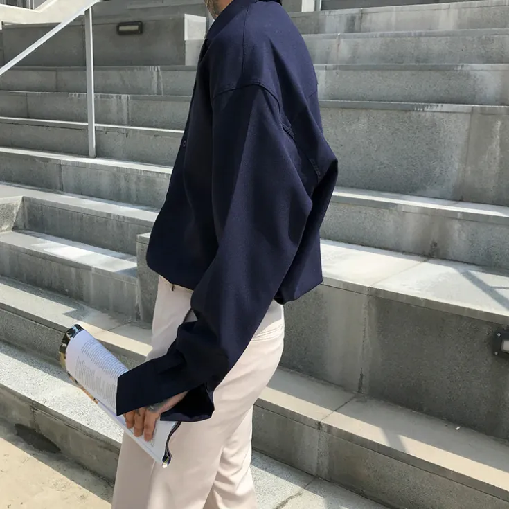 [Korean Style] 3 Colors Casual Long-Sleeved Shirts