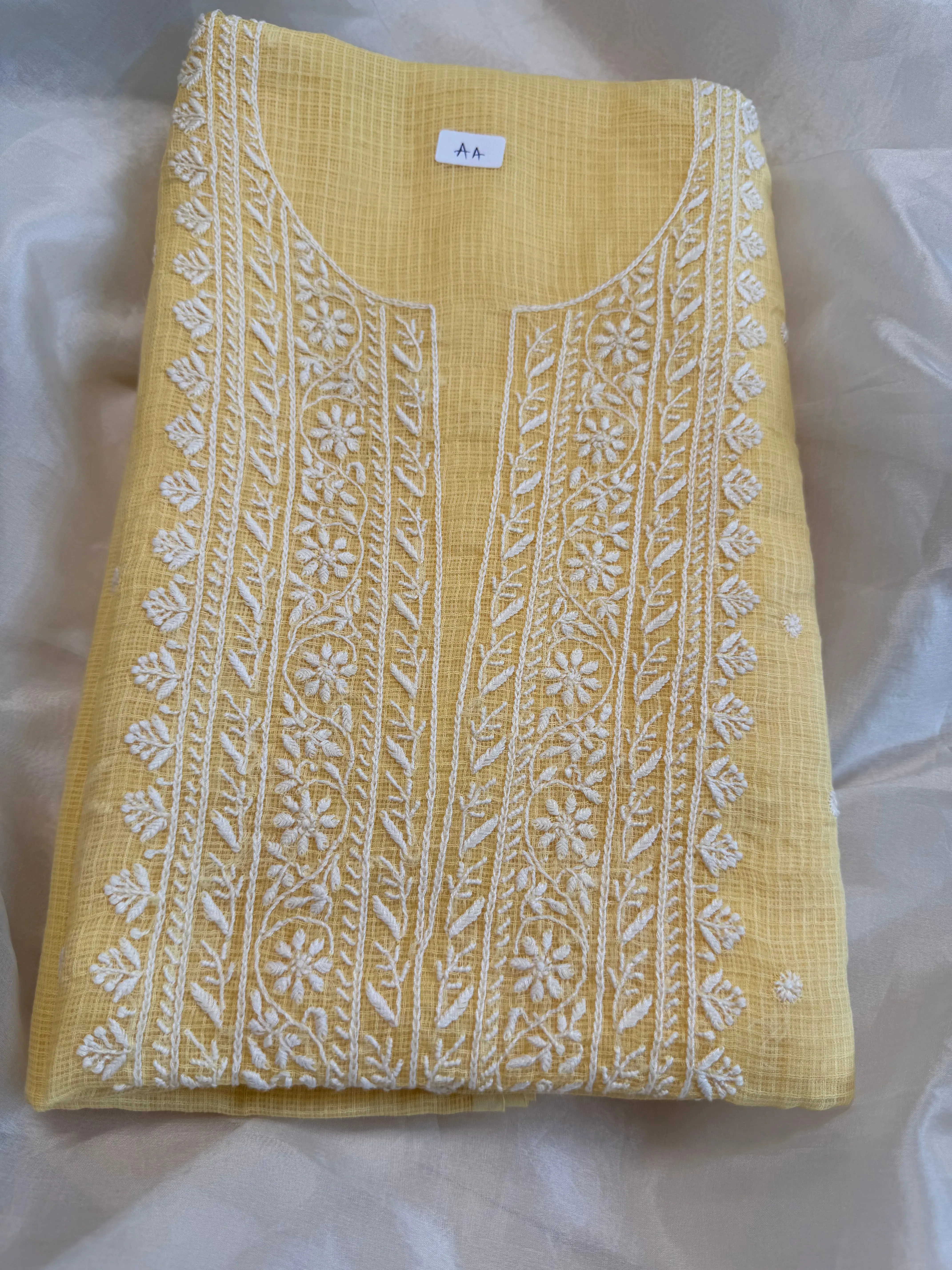 Kota Length with Dupatta - Yellow