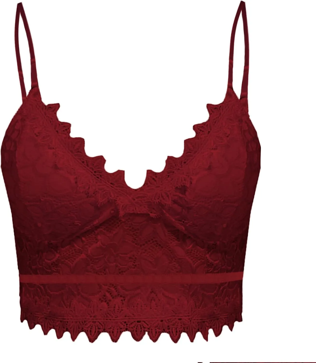 Lace Bralettes for Women Y2k Spaghetti Strap Bustier Cami Corset Top V Neck Camisole Going Out Night Party Clubwear