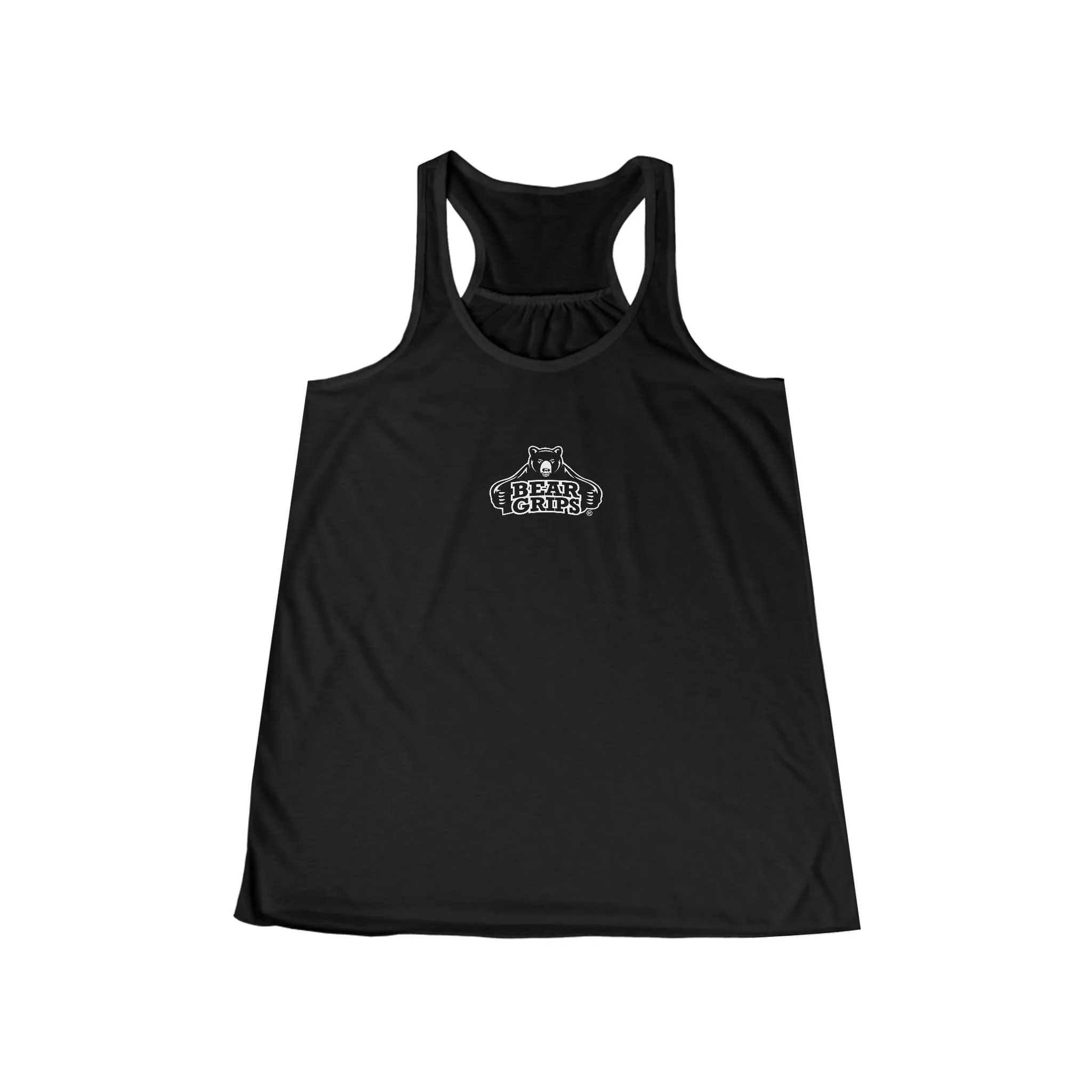 Ladies Flowy Racerback Tank - Bear Grips