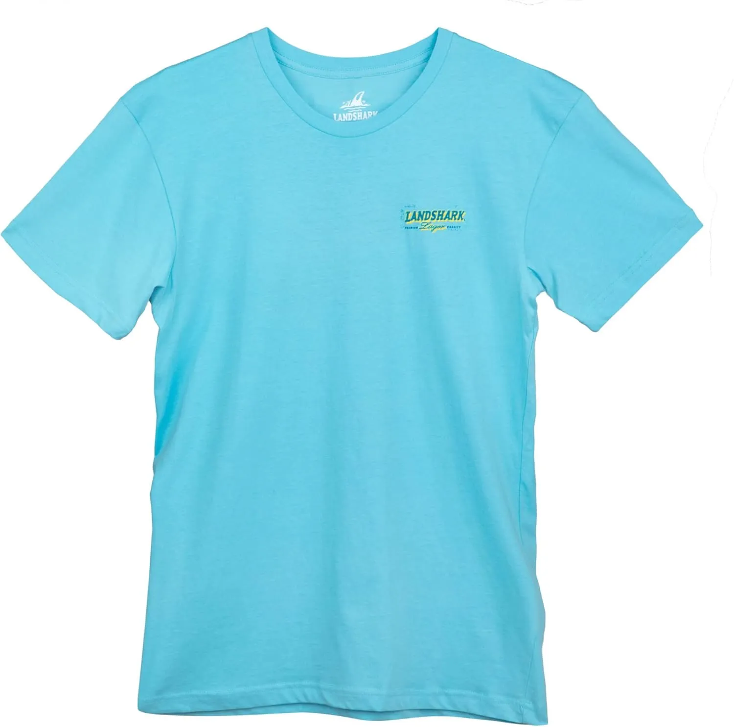 Landshark Men's Light Blue Tee Shirt