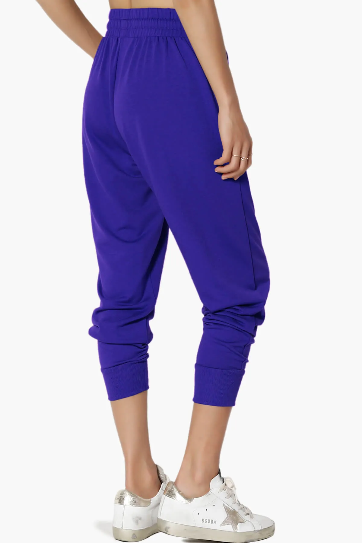 Lanette Drawstring Jersey Jogger Pants