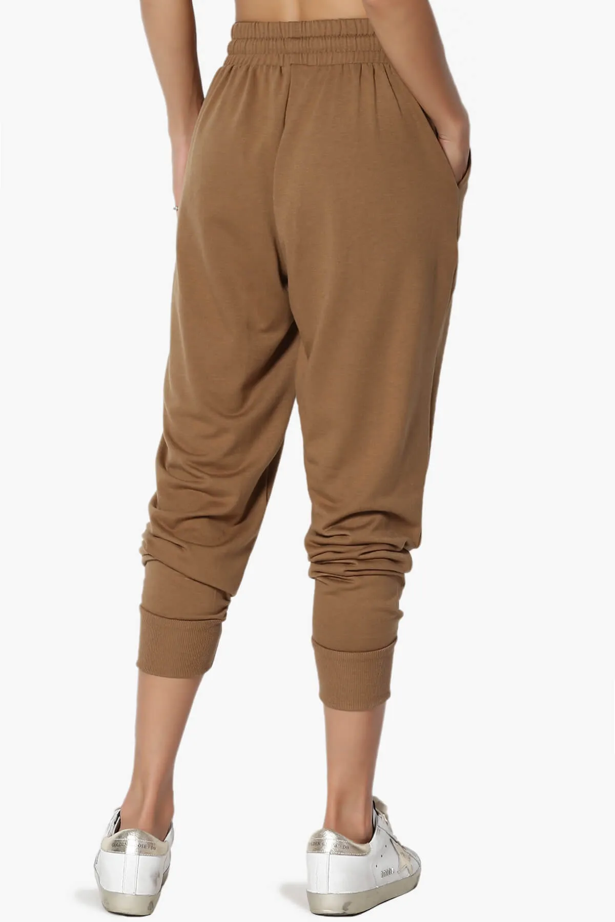 Lanette Drawstring Jersey Jogger Pants