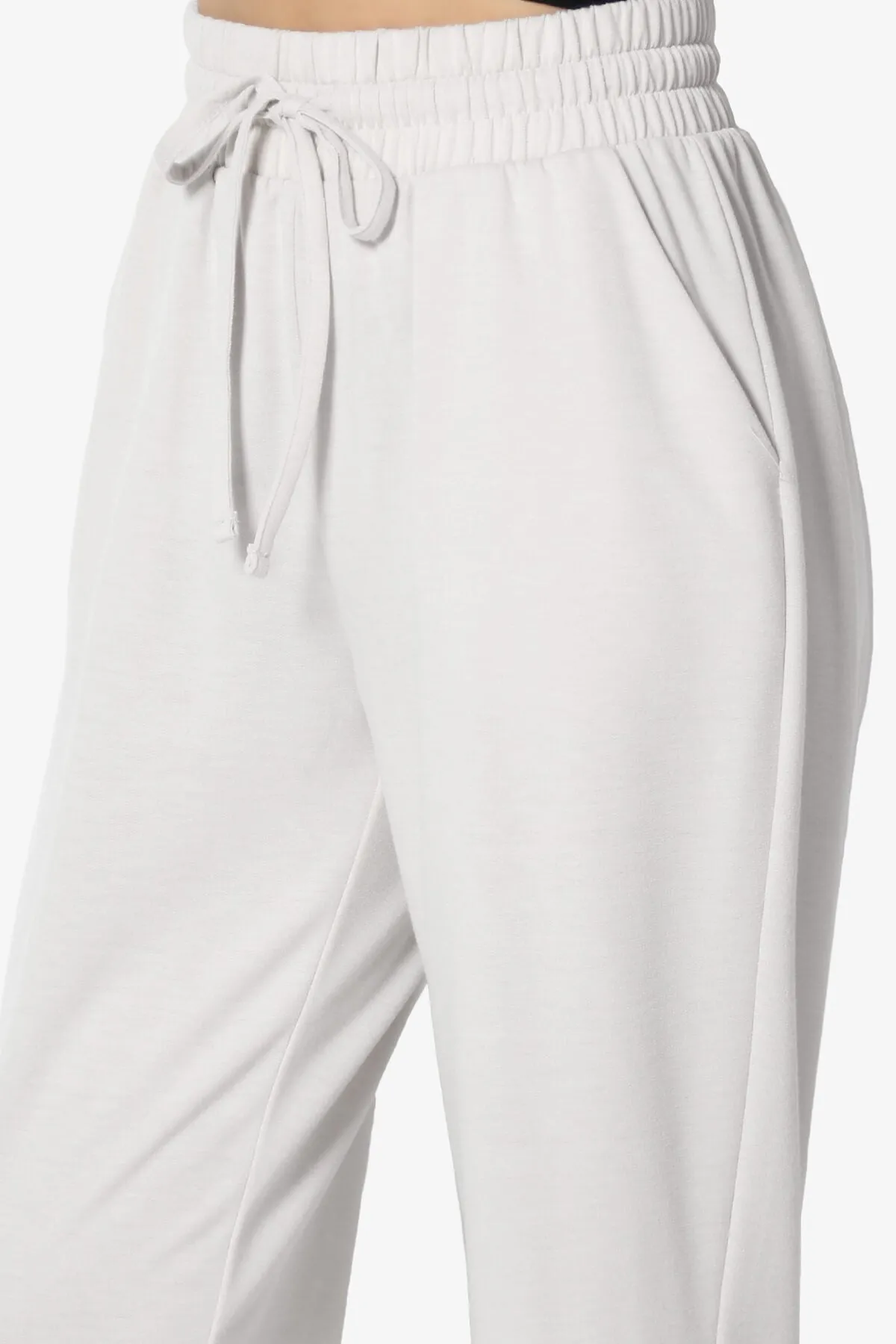 Lanette Drawstring Jersey Jogger Pants