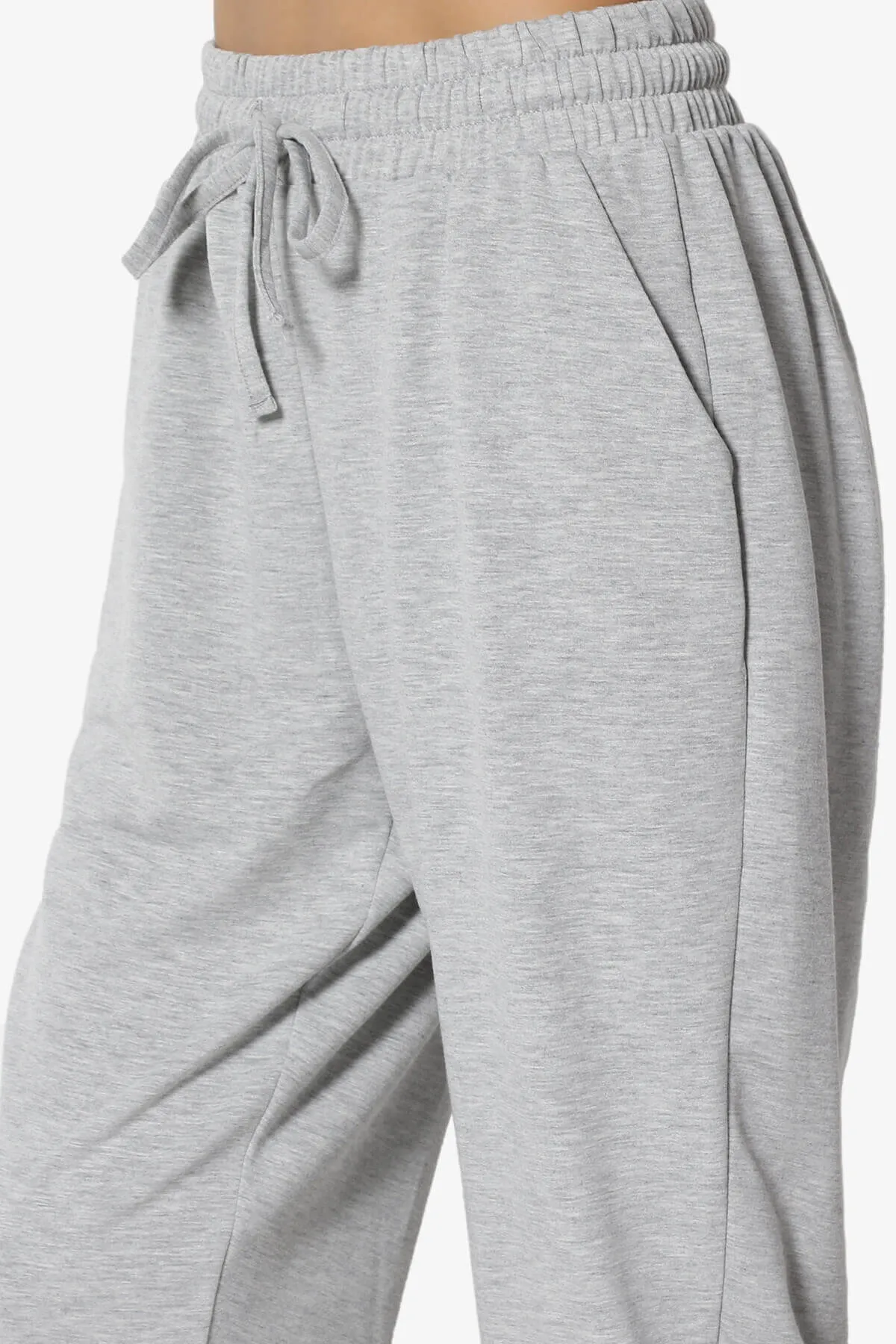 Lanette Drawstring Jersey Jogger Pants