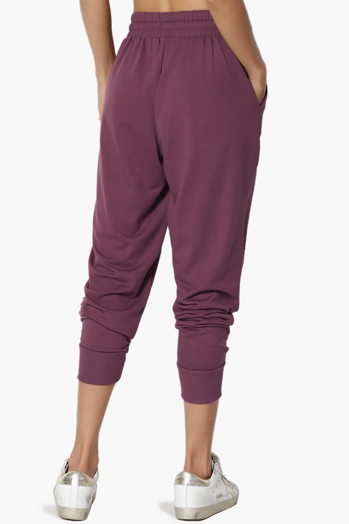 Lanette Drawstring Jersey Jogger Pants